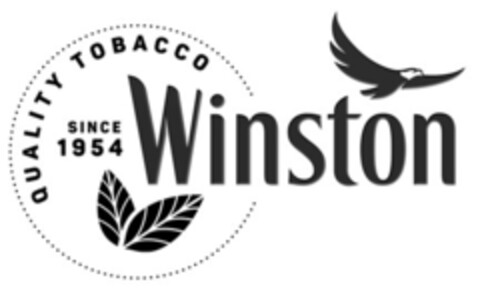 QUALITY TOBACCO SINCE 1954 Winston Logo (IGE, 16.10.2023)