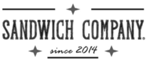 SANDWICH COMPANY since 2014 Logo (IGE, 07.05.2014)