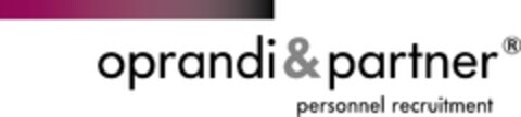 oprandi & partner personnel recruitment Logo (IGE, 01.12.2008)