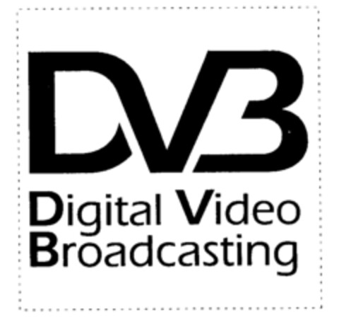 DVB Digital Video Broadcasting Logo (IGE, 10.03.1994)