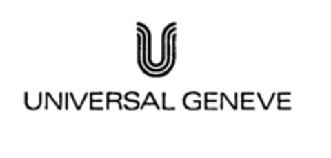 U UNIVERSAL GENEVE Logo (IGE, 19.12.1983)
