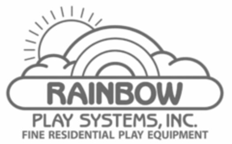 RAINBOW PLAY SYSTEMS, INC. FINE RESIDENTIAL PLAY EQUIPMENT Logo (IGE, 21.05.2007)