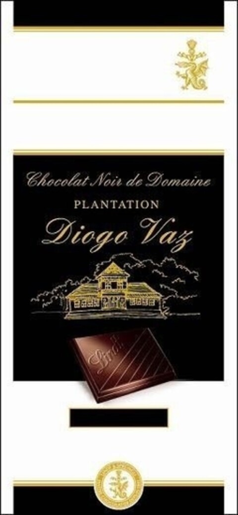 Chocolat Noir de Domaine PLANTATION Diogo Vaz Lindt Logo (IGE, 07.12.2006)