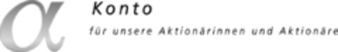a Konto für unsere Aktionärinnen und Aktionäre Logo (IGE, 09.12.2010)
