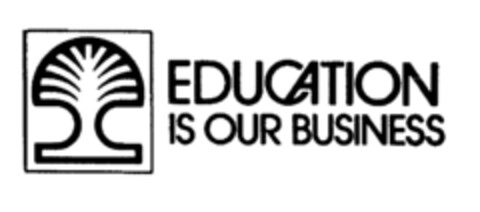 EDUCATION IS OUR BUSINESS Logo (IGE, 29.09.1981)