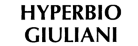 HYPERBIO GIULIANI Logo (IGE, 25.01.1989)