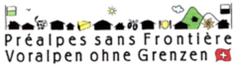 Préalpes sans Frontière Voralpen ohne Grenzen Logo (IGE, 21.04.2005)