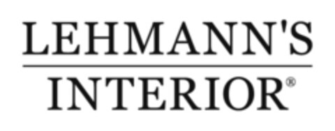 LEHMANN'S INTERIOR Logo (IGE, 05.02.2019)