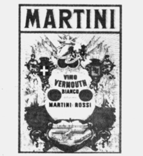 MARTINI VINO VERMOUTH BIANCO MARTINI ROSSI Logo (IGE, 10.04.1990)