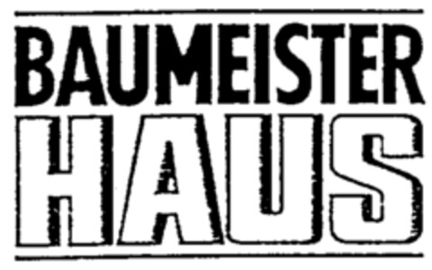 BAUMEISTER HAUS Logo (IGE, 16.07.2002)