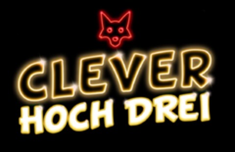 CLEVER HOCH DREI Logo (IGE, 19.05.2021)