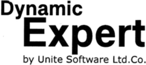 Dynamic Expert by Unite Software Ltd. Co. Logo (IGE, 23.06.1999)