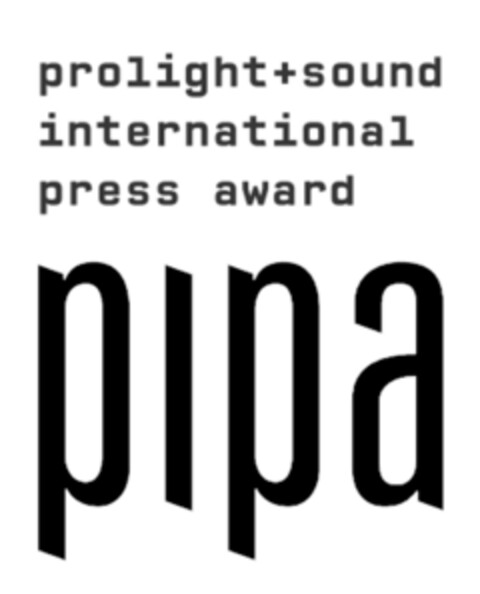 prolight+sound international press award pipa Logo (IGE, 16.10.2014)