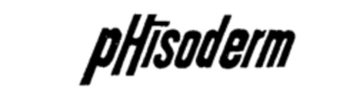 pHisoderm Logo (IGE, 29.01.1991)
