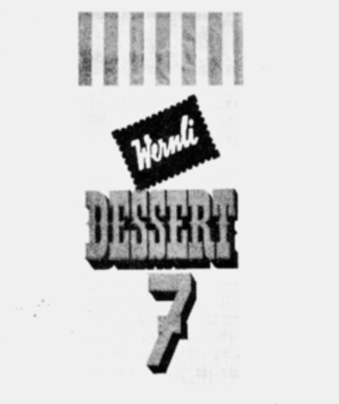 Wernli DESSERT 7 Logo (IGE, 12/10/1992)