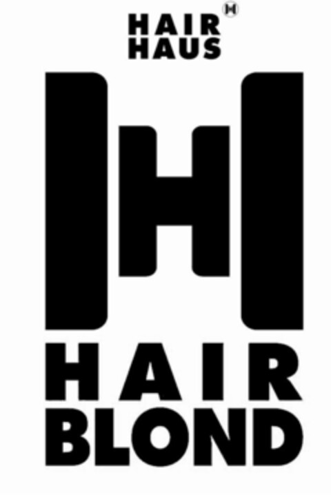 HAIR HAUS H HAIR BLOND Logo (IGE, 19.09.2011)