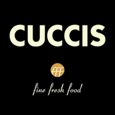 CUCCIS fff fine fresh food Logo (IGE, 11/24/2016)