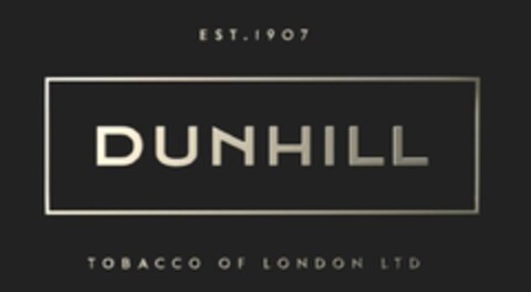 EST.1907 DUNHILL TOBACCO OF LONDON LTD Logo (IGE, 31.03.2022)