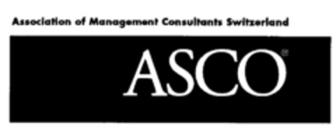 ASCO Association of Management Consultants Switzerland Logo (IGE, 23.11.2001)