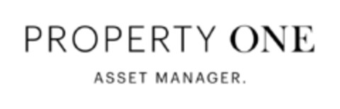PROPERTY ONE ASSET MANAGER Logo (IGE, 10/09/2023)