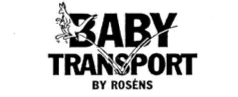 BABY TRANSPORT BY ROSéNS Logo (IGE, 05/02/1988)