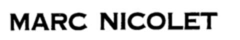 MARC NICOLET Logo (IGE, 06.06.1991)