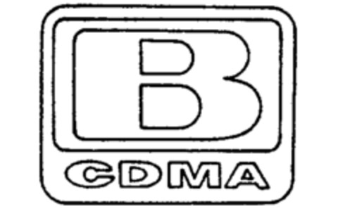 B CDMA Logo (IGE, 18.11.1996)