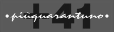 piùquarantuno +41 Logo (IGE, 17.04.2007)