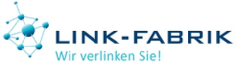 LINK-FABRIK Wir verlinken Sie! Logo (IGE, 09.07.2012)