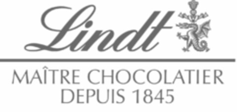 Lindt MAÎTRE CHOCOLATIER DEPUIS 1845 Logo (IGE, 21.12.2016)