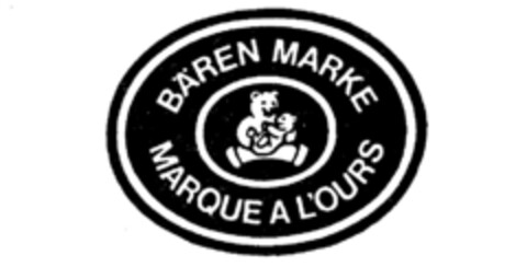 BäREN MARKE MARQUE A L'OURS Logo (IGE, 30.07.1987)