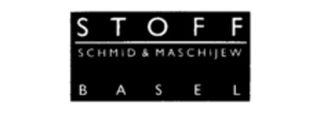 STOFF SCHMID & MASCHIJEW Logo (IGE, 07.09.1992)