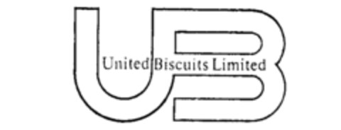 UB United Biscuits Limited Logo (IGE, 12/07/1992)