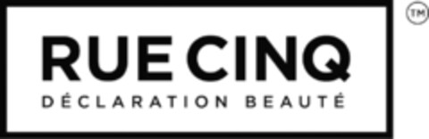 RUE CINQ DÉCLARATION BEAUTÉ TM Logo (IGE, 06.04.2017)