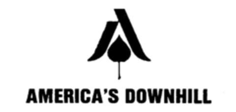 A AMERICA'S DOWNHILL Logo (IGE, 14.04.1986)