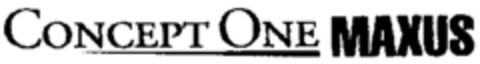 CONCEPT ONE MAXUS Logo (IGE, 06.05.1996)
