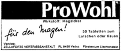 ProWohl Logo (IGE, 27.05.1997)