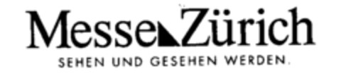 Messe Zürich SEHEN UND GESEHEN WERDEN. Logo (IGE, 26.08.1994)