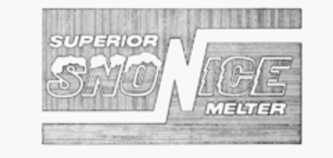 SUPERIOR SNO NICE MELTER Logo (IGE, 07.10.1987)