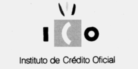 ICO Instituto de Crédito Oficial Logo (IGE, 05/14/1993)