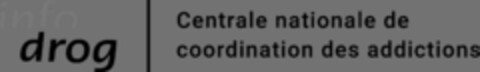 info drog Centrale nationale de coordination des addictions Logo (IGE, 05.07.2023)