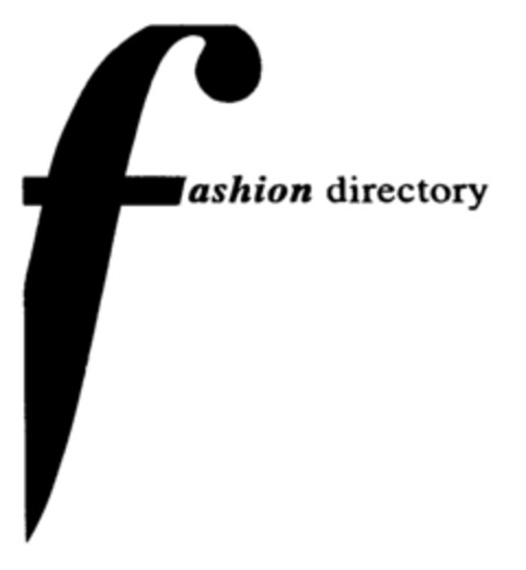 fashion directory Logo (IGE, 21.08.2000)