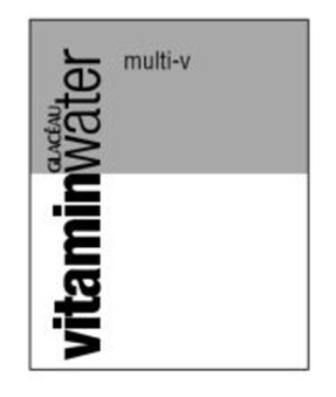 GLACÉAU vitaminwater multi-v Logo (IGE, 22.12.2008)