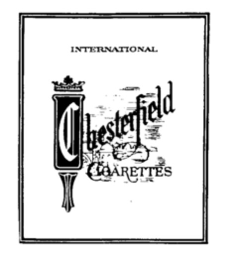 Chesterfield CIGARETTES Logo (IGE, 31.03.1993)