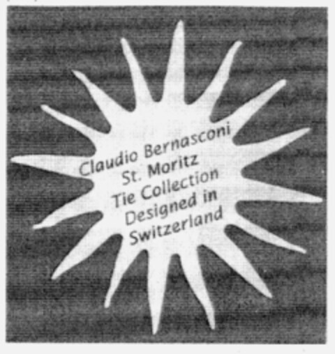 Claudio Bernasconi St. Moritz Tie Collection Switzerland Logo (IGE, 07.07.1997)