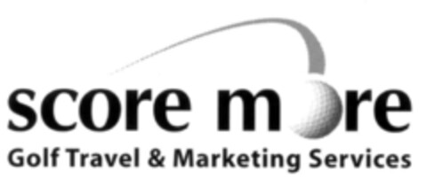 score more Golf Travel & Marketing Services Logo (IGE, 09.08.2001)