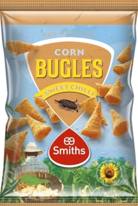 CORN BUGLES SWEET CHILLI THE ORIGINAL Smiths Logo (IGE, 21.12.2007)