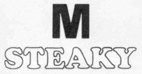 M STEAKY Logo (IGE, 31.07.1975)