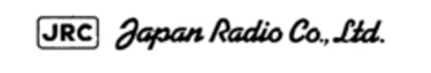 JRC Japan Radio Co., Ltd. Logo (IGE, 10.11.1986)