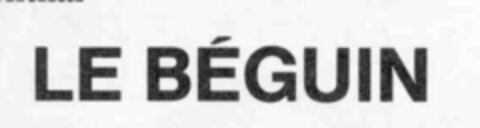 LE BéGUIN Logo (IGE, 02.09.1991)